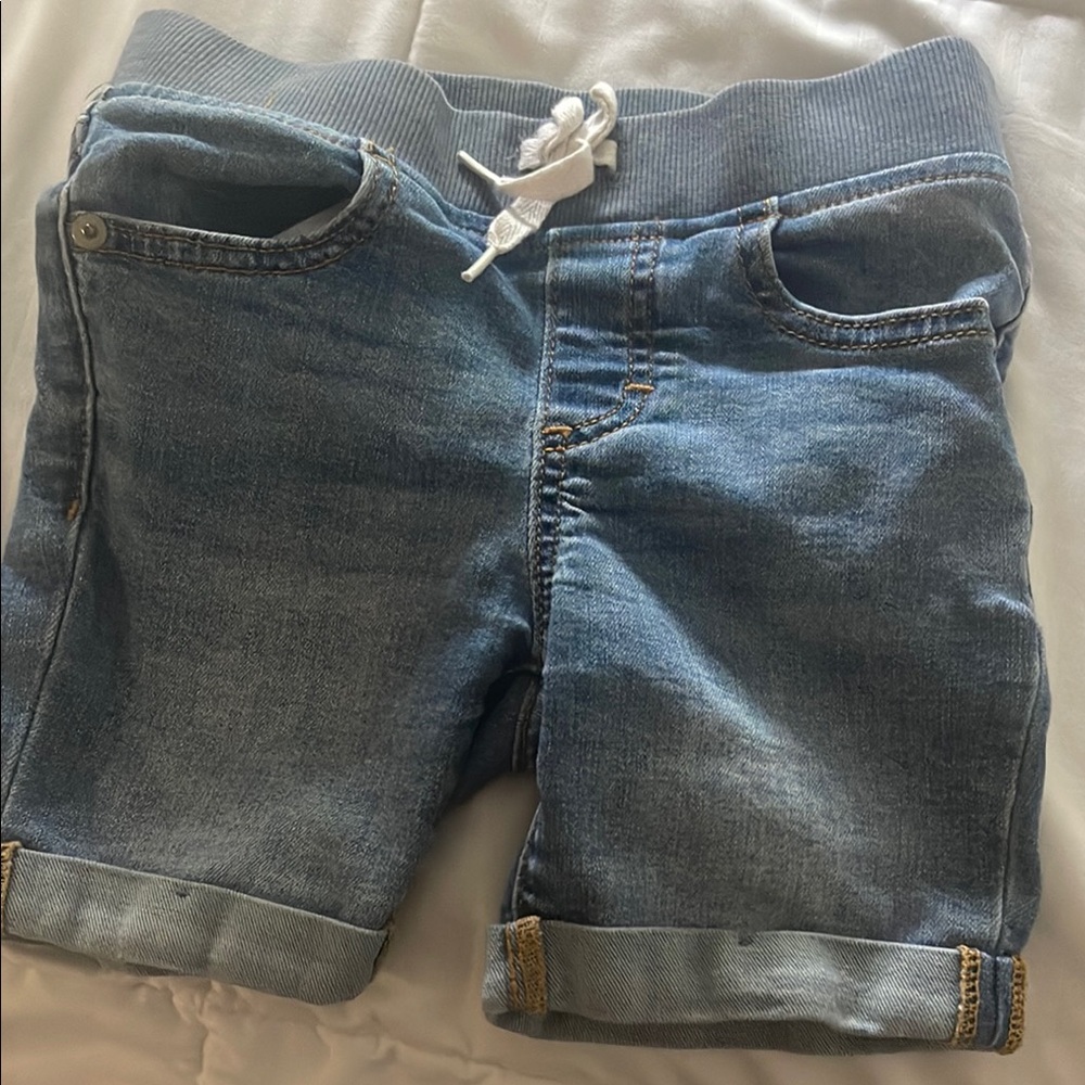 Men's Blue Denim Shorts